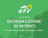 Copertina della dichiarazione di intenti